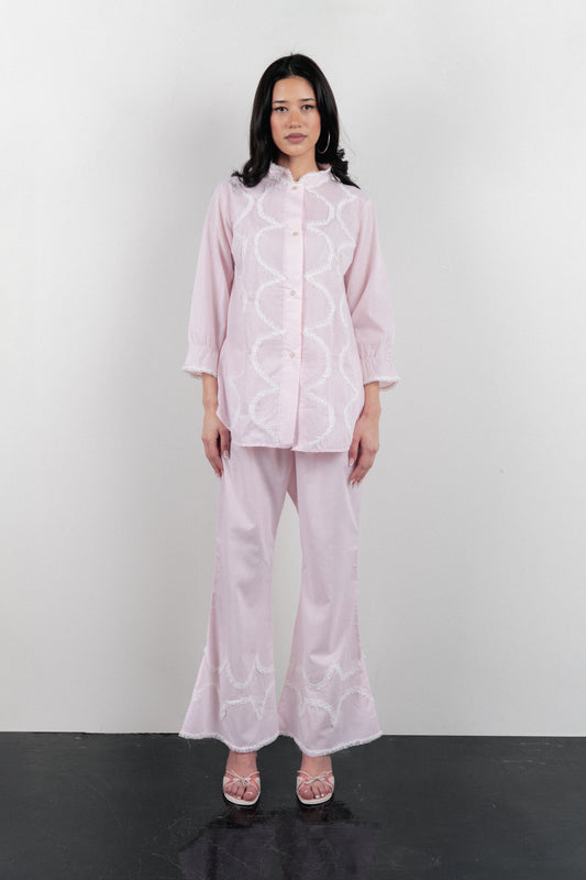 Baby Pink Two-Piece Set